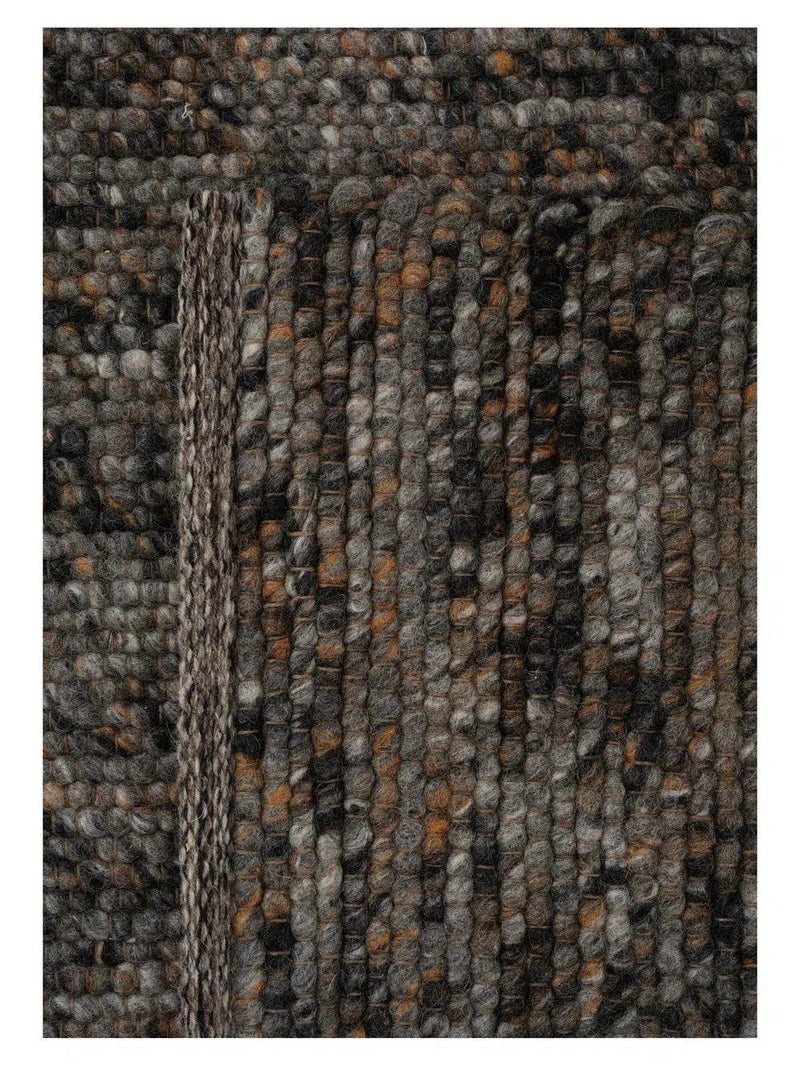 Agner Charcoal Wool Area Rug By Linie Design Area Rugs LOOMLAN By Linie Design