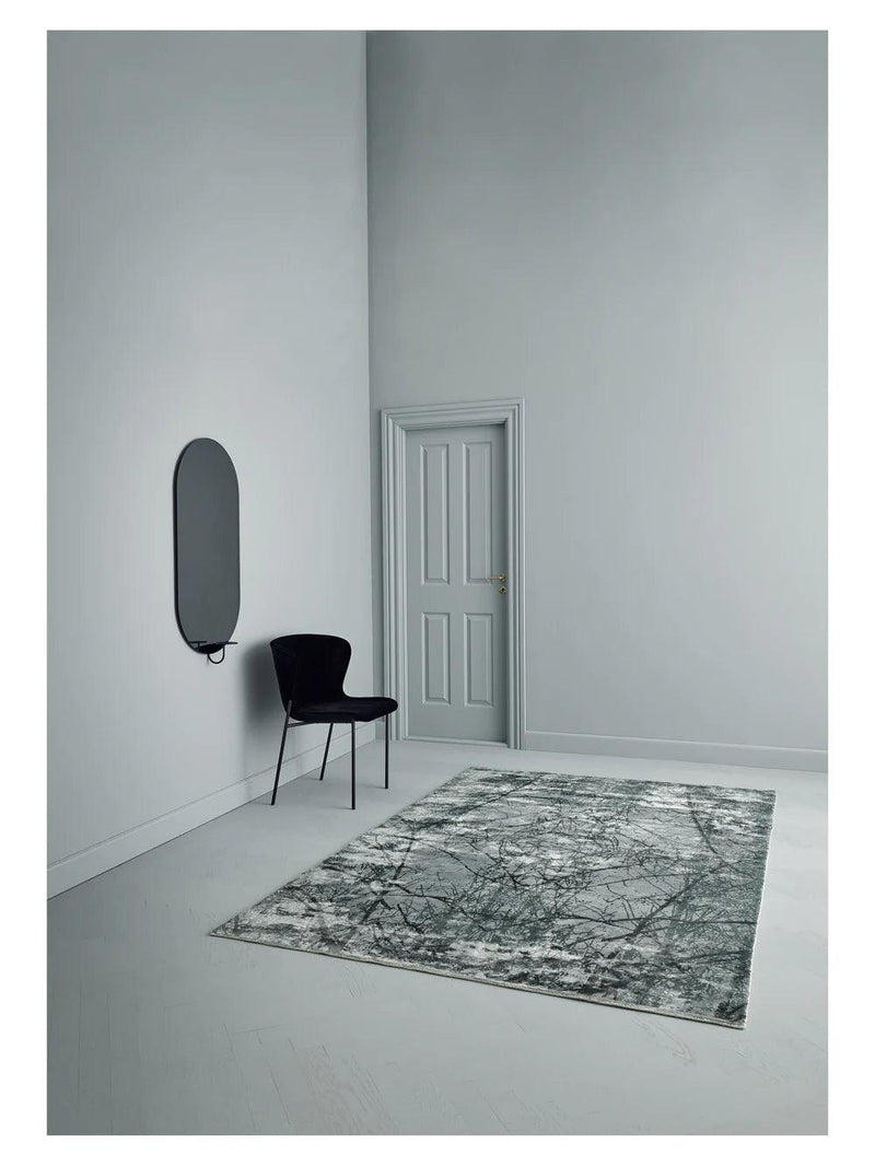 Aimi Slate Area Rug By Linie Design Area Rugs LOOMLAN By Linie Design