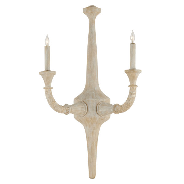 Aleister Wall Sconce Wall Sconces LOOMLAN By Currey & Co