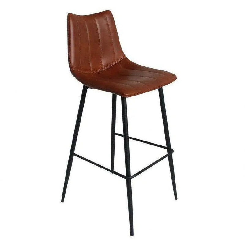 Alibi Brown Barstool (Set of 2) Bar Stools LOOMLAN By Moe's Home