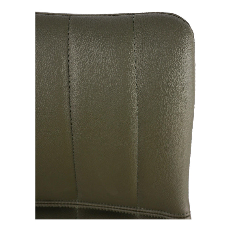 Alibi Vegan Leather Upholstered Barstool (Set of 2) Bar Stools LOOMLAN By Moe's Home