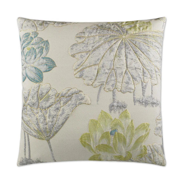 Alicia Green Throw Pillow With Insert Throw Pillows LOOMLAN By D.V. Kap