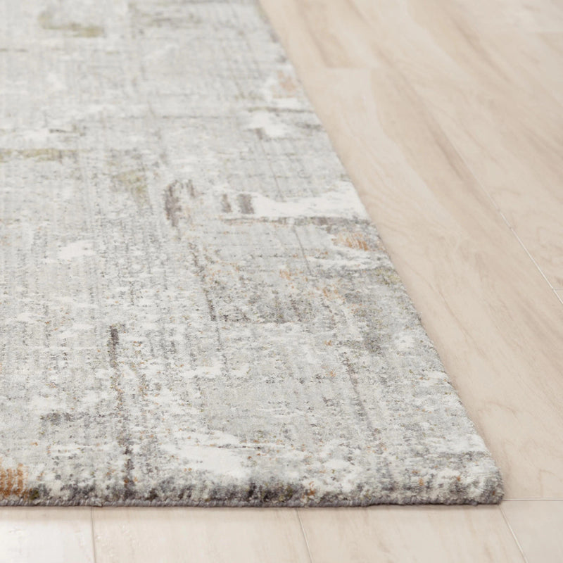 Alke Abstract Gray Large Area Rugs For Living Room Area Rugs LOOMLAN By LOOMLAN