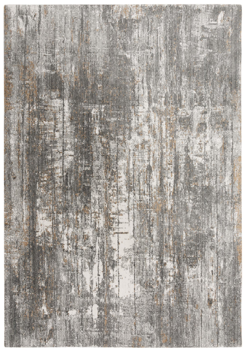 Alke Abstract Gray Large Area Rugs For Living Room Area Rugs LOOMLAN By LOOMLAN
