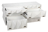 Allegra Wood White Dresser Dressers LOOMLAN By Noir