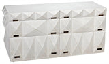 Allegra Wood White Dresser Dressers LOOMLAN By Noir