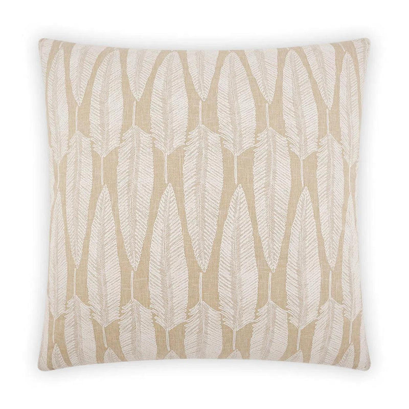 Alliana Brown Throw Pillow With Insert Throw Pillows LOOMLAN By D.V. Kap