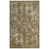 Aman Medallion Beige/ Brown Large Area Rugs For Living Room Area Rugs LOOMLAN By LOOMLAN