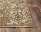 Aman Medallion Beige/ Brown Large Area Rugs For Living Room Area Rugs LOOMLAN By LOOMLAN