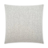 Amara Cloud Solid Textured Ivory Large Throw Pillow With Insert Throw Pillows LOOMLAN By D.V. Kap