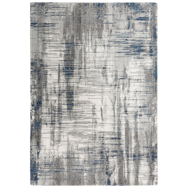 Amay Abstract Gray Large Area Rugs For Living Room Area Rugs LOOMLAN By LOOMLAN