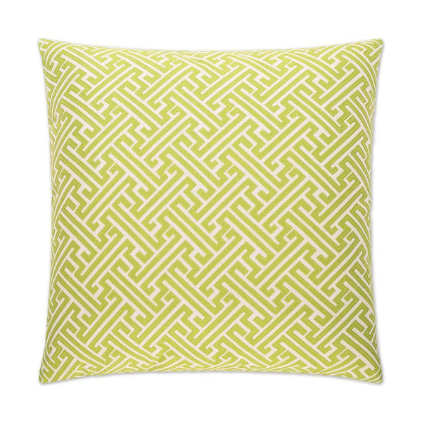 Amazed Green Throw Pillow With Insert Throw Pillows LOOMLAN By D.V. Kap