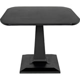 Amboss Black Steel Rectangle Dining Table Dining Tables LOOMLAN By Noir