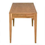 Ambrose Desk, Bleached Teak Home Office Desks LOOMLAN By Noir