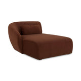 Amelia Polyester Upholstered Left Arm Facing Chaise Modular Sofas LOOMLAN By Moe's Home