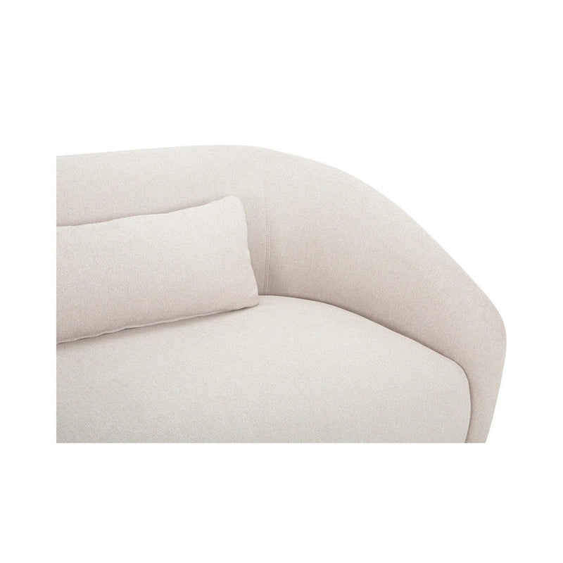 Amelia Polyester Upholstered Right Arm Facing Chair Modular Sofas LOOMLAN By Moe's Home