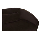 Amelia Polyester Upholstered Right Arm Facing Chair Modular Sofas LOOMLAN By Moe's Home