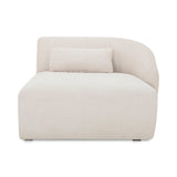 Amelia Polyester Upholstered Right Arm Facing Chaise Modular Sofas LOOMLAN By Moe's Home