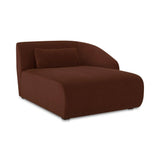 Amelia Polyester Upholstered Right Arm Facing Chaise Modular Sofas LOOMLAN By Moe's Home