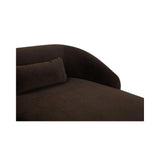 Amelia Polyester Upholstered Right Arm Facing Chaise Modular Sofas LOOMLAN By Moe's Home