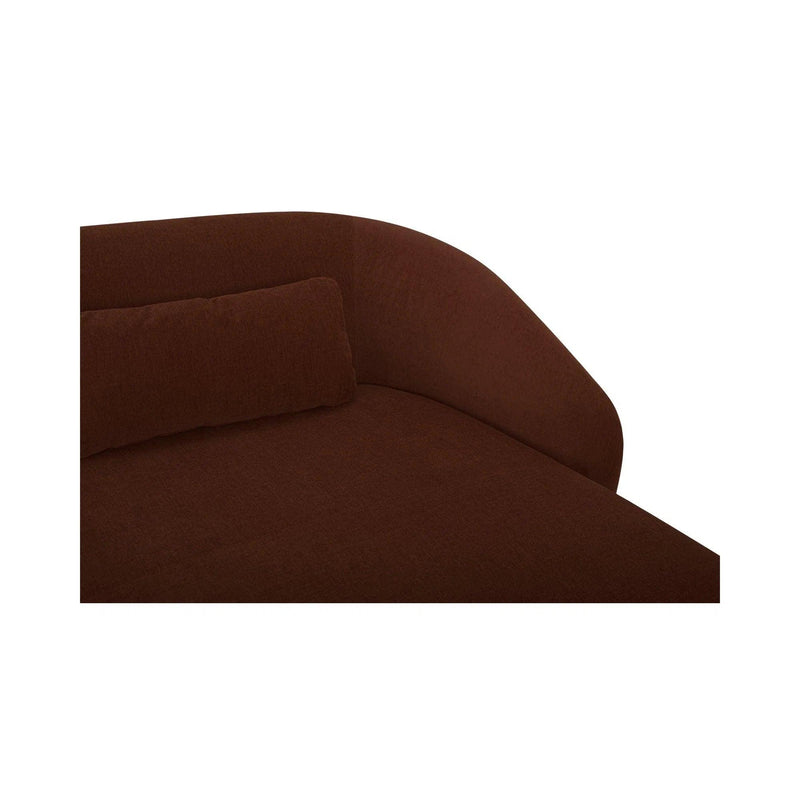 Amelia Polyester Upholstered Right Arm Facing Chaise Modular Sofas LOOMLAN By Moe's Home