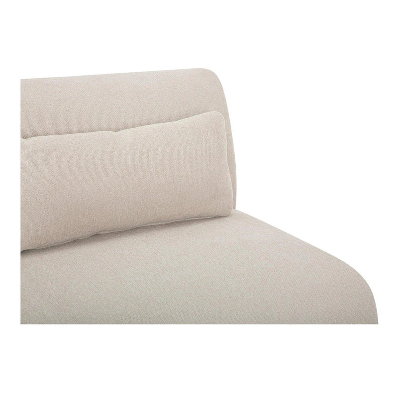 Amelia Polyester Upholstered Slipper Chair Modular Sofas LOOMLAN By Moe's Home