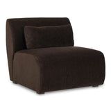 Amelia Polyester Upholstered Slipper Chair Modular Sofas LOOMLAN By Moe's Home