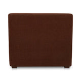 Amelia Polyester Upholstered Slipper Chair Modular Sofas LOOMLAN By Moe's Home