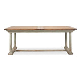 Amelia Two Tone Rectangle Extendable Dining Table Dining Tables LOOMLAN By Sarreid