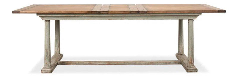 Amelia Two Tone Rectangle Extendable Dining Table Dining Tables LOOMLAN By Sarreid