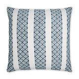 Amerson Blue Throw Pillow With Insert Throw Pillows LOOMLAN By D.V. Kap