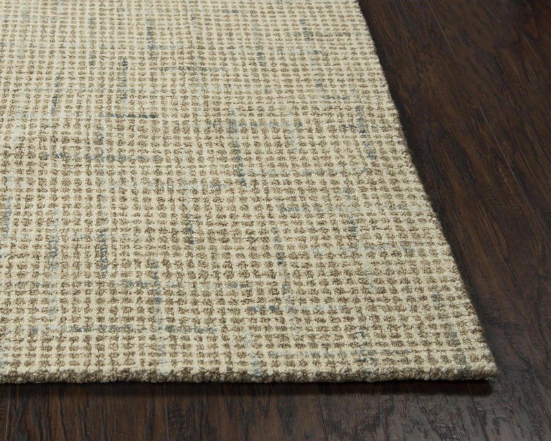 Amoy Checkered Beige Area Rugs For Living Room Area Rugs LOOMLAN By LOOMLAN