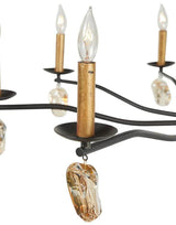 Amsterdam Candle Chandelier Chandeliers LOOMLAN By Furniture Classics