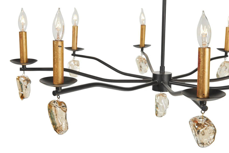 Amsterdam Candle Chandelier Chandeliers LOOMLAN By Furniture Classics