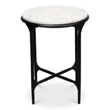 Anapa Round End Table Side Tables LOOMLAN By Sarreid