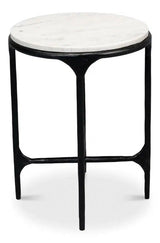 Anapa Round End Table Side Tables LOOMLAN By Sarreid