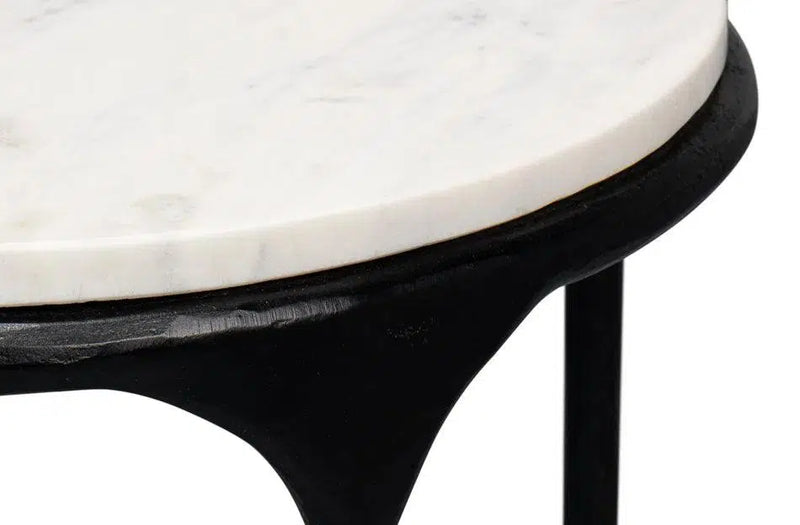 Anapa Round End Table Side Tables LOOMLAN By Sarreid