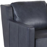 Anders Leather Club Chair Handcrafted Club Chairs LOOMLAN By One For Victory