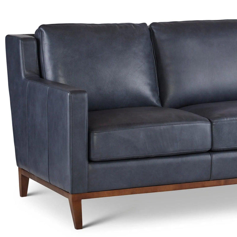 Anders Leather Sofa Handcrafted and Made to Order Sofas & Loveseats LOOMLAN By One For Victory