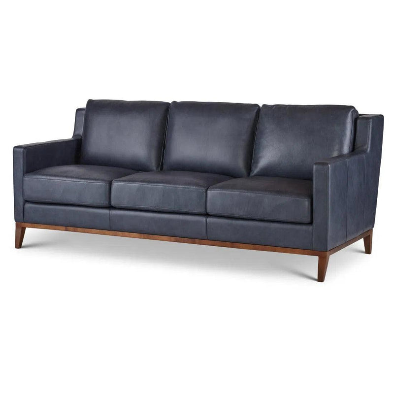 Anders Leather Sofa Handcrafted and Made to Order Sofas & Loveseats LOOMLAN By One For Victory