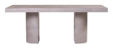 Andoo Dining Table - Slate Gray Outdoor Dining Table Outdoor Dining Tables LOOMLAN By Seasonal Living