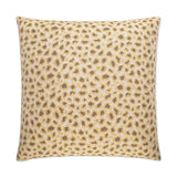 Angola Yellow Throw Pillow With Insert Throw Pillows LOOMLAN By D.V. Kap