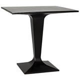 Anoil Bistro Table, Black Steel Side Tables LOOMLAN By Noir