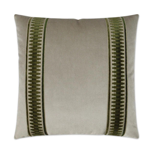 Antibes Emerald Green Throw Pillow With Insert Throw Pillows LOOMLAN By D.V. Kap