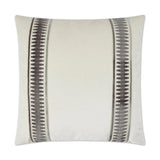 Antibes Off-White Throw Pillow With Insert Throw Pillows LOOMLAN By D.V. Kap