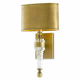 Antique Brass Lindau Wall Sconce Wall Sconces LOOMLAN By Currey & Co