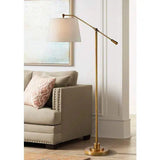 Antique Brass Maxstoke Floor Lamp Floor Lamps LOOMLAN By Currey & Co