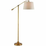 Antique Brass Maxstoke Floor Lamp Floor Lamps LOOMLAN By Currey & Co