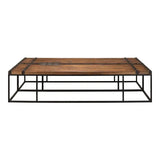 Antique Door Coffee Table Extra Large Size Reclaimed Wood Coffee Tables LOOMLAN By Sarreid