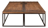 Antique Door Coffee Table Extra Large Size Reclaimed Wood Coffee Tables LOOMLAN By Sarreid